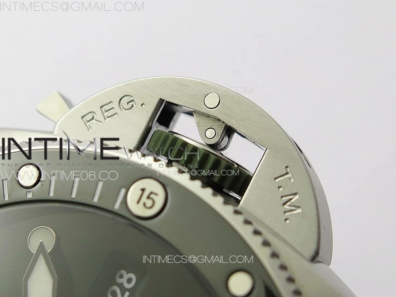 PAM1287 Y VSF 1:1 Best Edition Green Dial on Green Leather Strap P.900 Super Clone